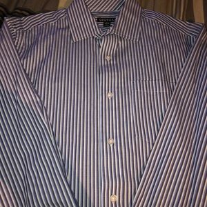 Men’s striped button up